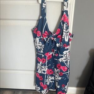 Floral Kids One Piece Swimsuit